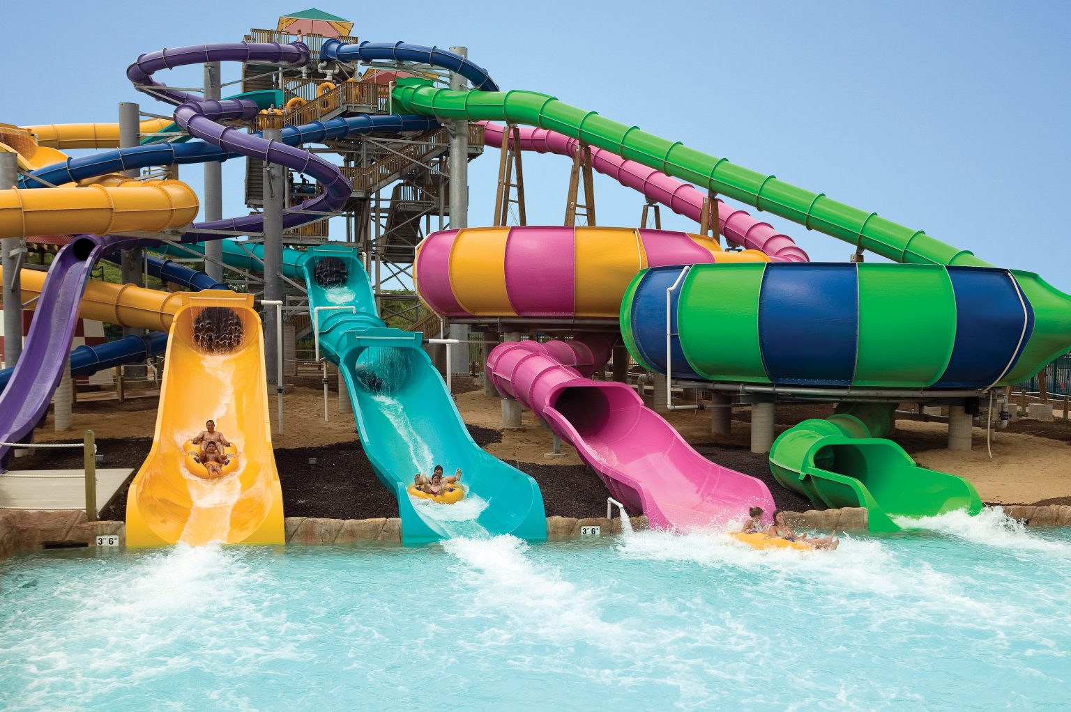 Hammerhead and Barracuda Hurricane Harbor Chicago