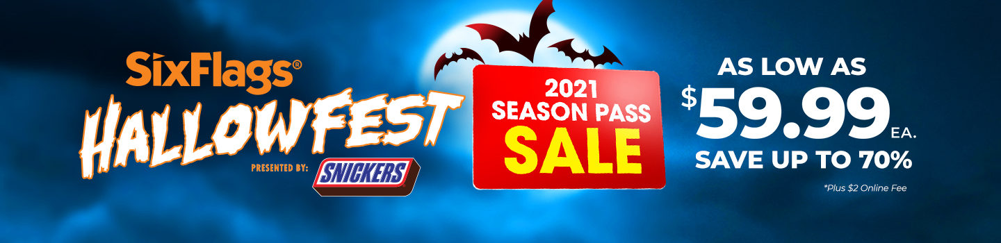 2021 Season Passes now on sale