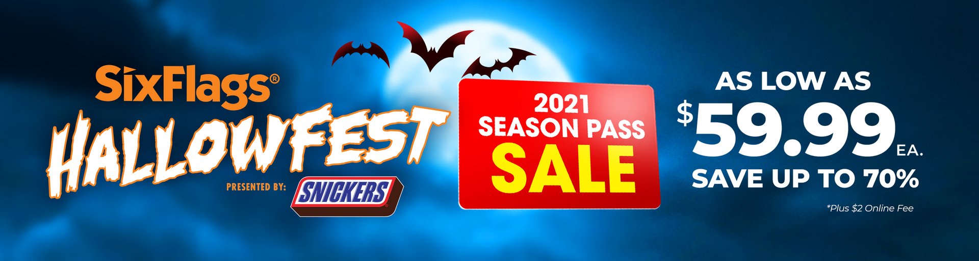 2021 Season Pass Sale