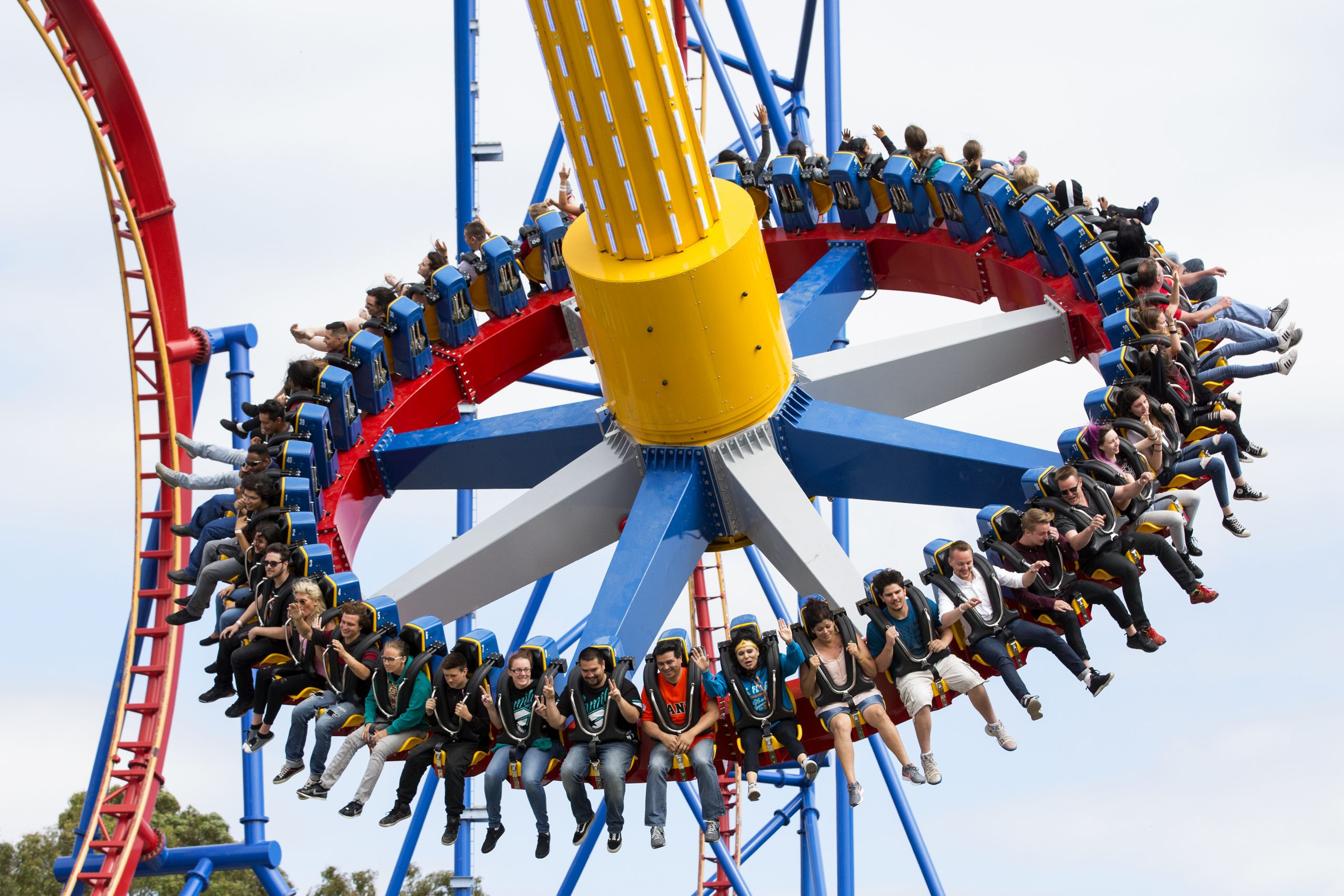 Six Flags Rides