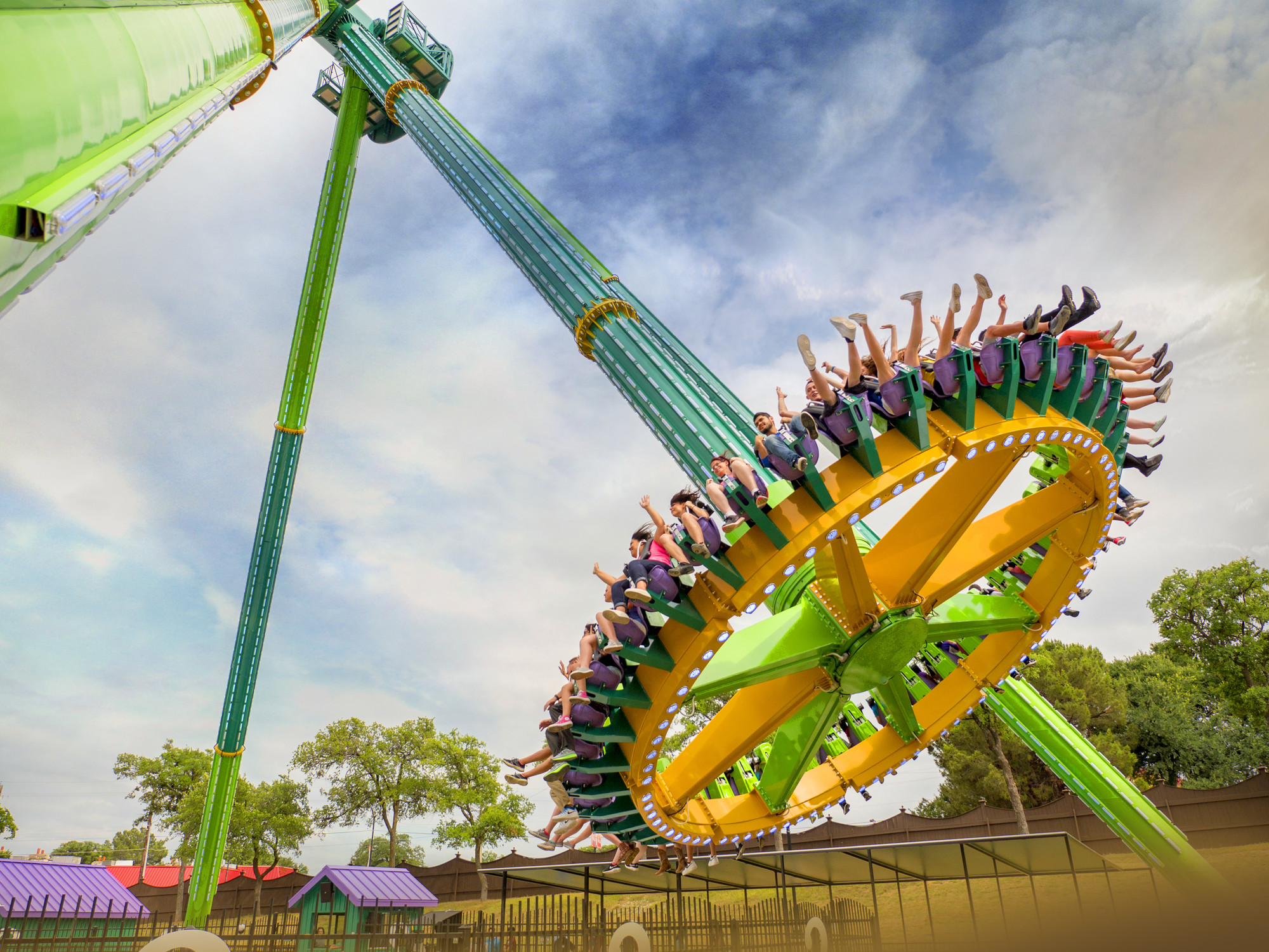 Six Flags Rides