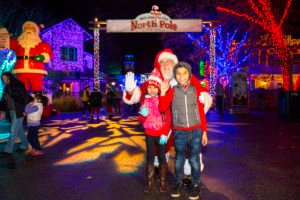 Santa at Holiday in the Park