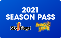 Hurricane Harbor and Six Flags Season Pass Card
