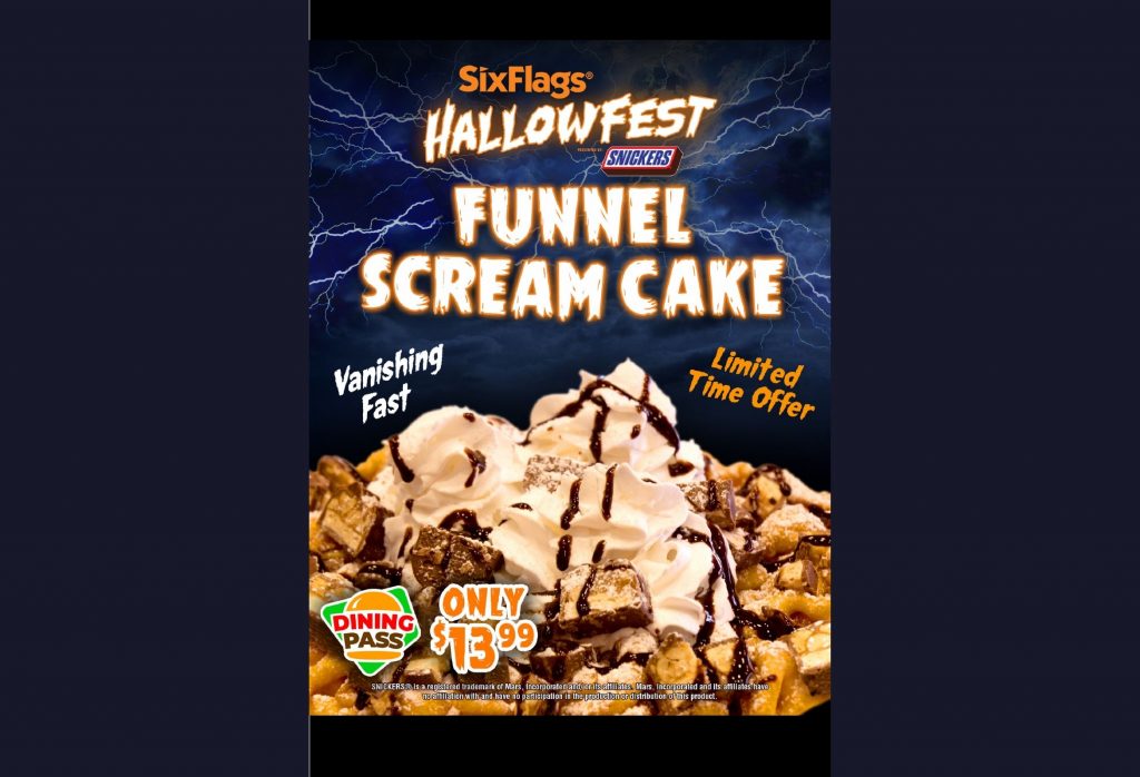 Funnel Scream Cake