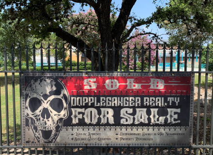 Poltergeist For Sale Sign