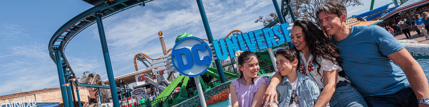 Six Flags Fiesta Texas to Unveil - DC Universe METROPOLIS%E2%84%A2 Transit Authority Family Main 
