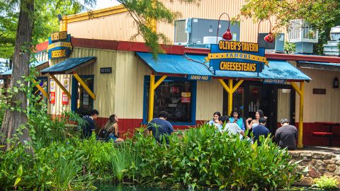 Oliver's Tavern Cheesesteaks & Fries at Six Flags Over Texas