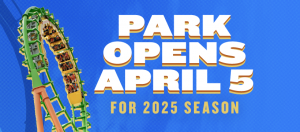 Six Flags St Louis 2025 Opening - Park Opening SFSL 300x132