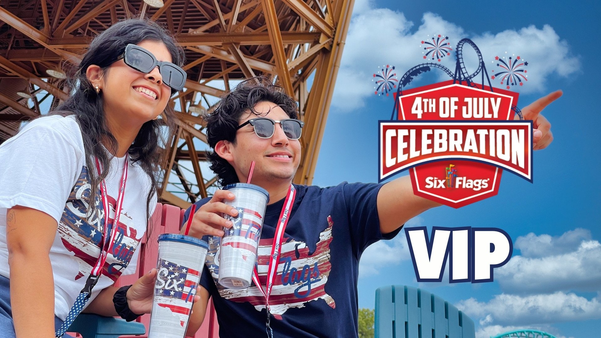 4th of July Celebration Powered by CocaCola® Hurricane Harbor Splashtown