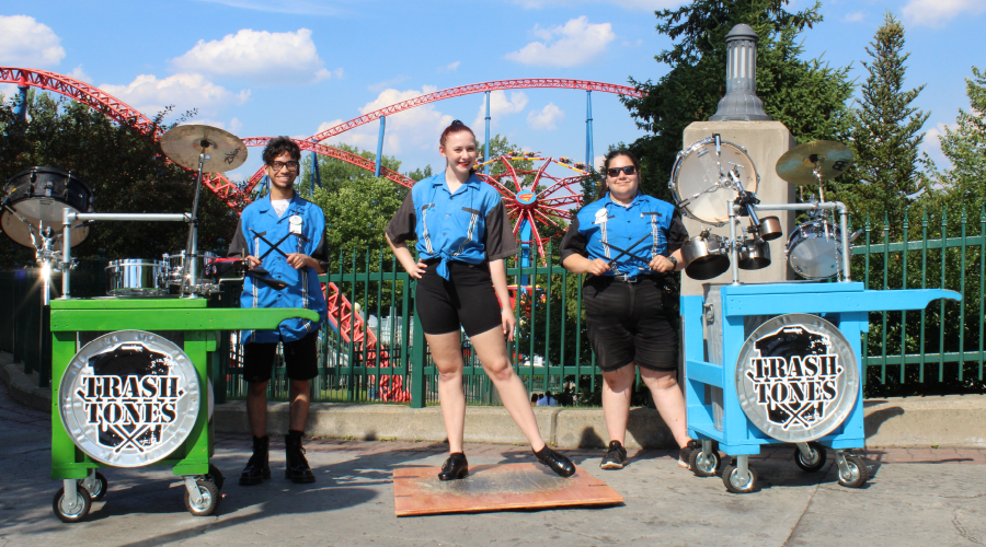 Trash Tones at Six Flags New England