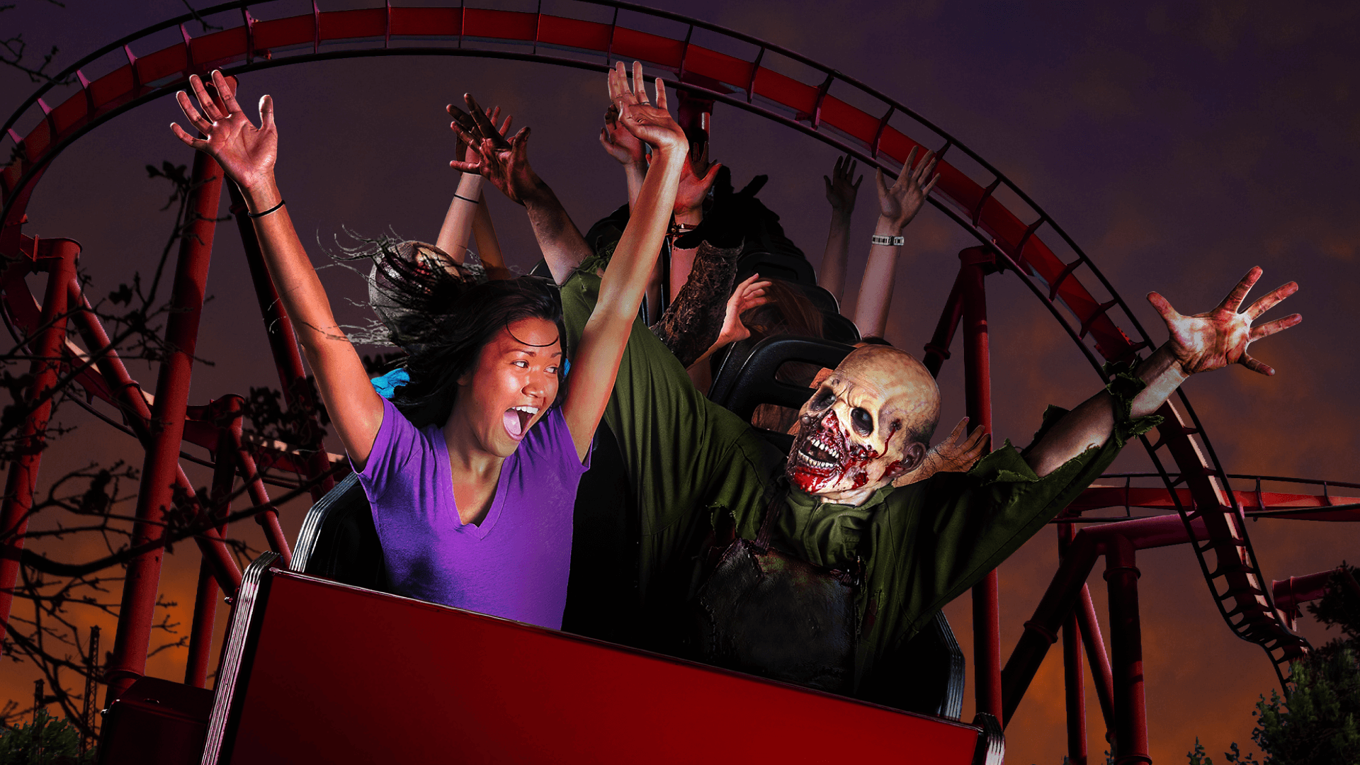 Fright Fest 2024 Six Flags Over Georgia Loree Ranique