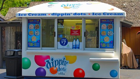 Texas Giant Dippin Dots at Six Flags Over Texas
