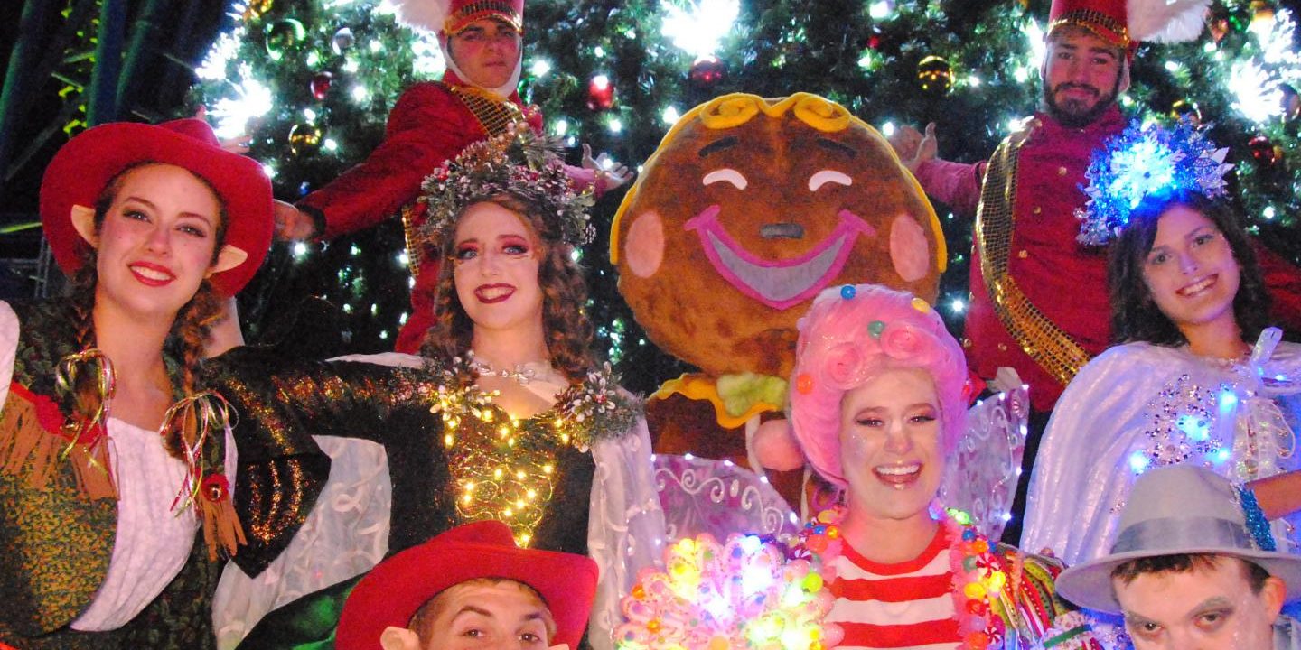 Six Flags New England Tree Lighting Spectacular