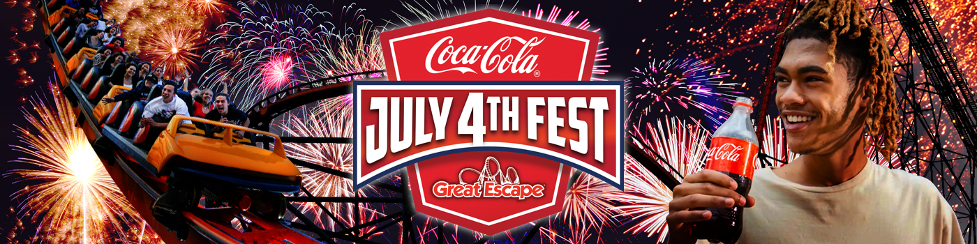 Coca-Cola July 4th Fest at The Great Escape