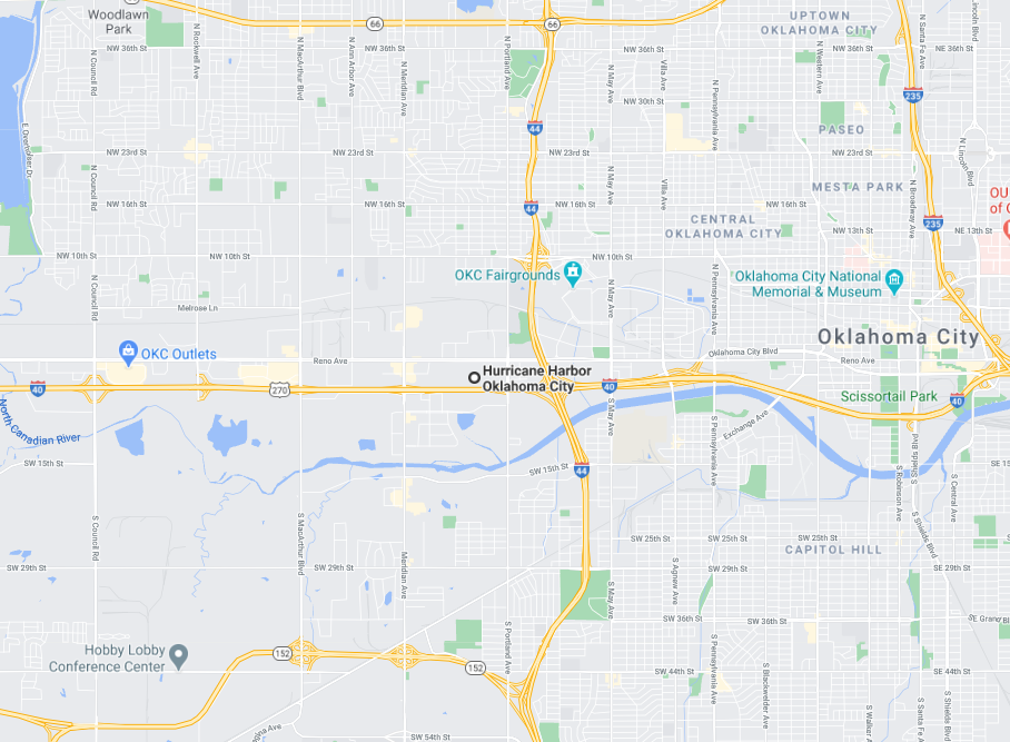map of directions to the park