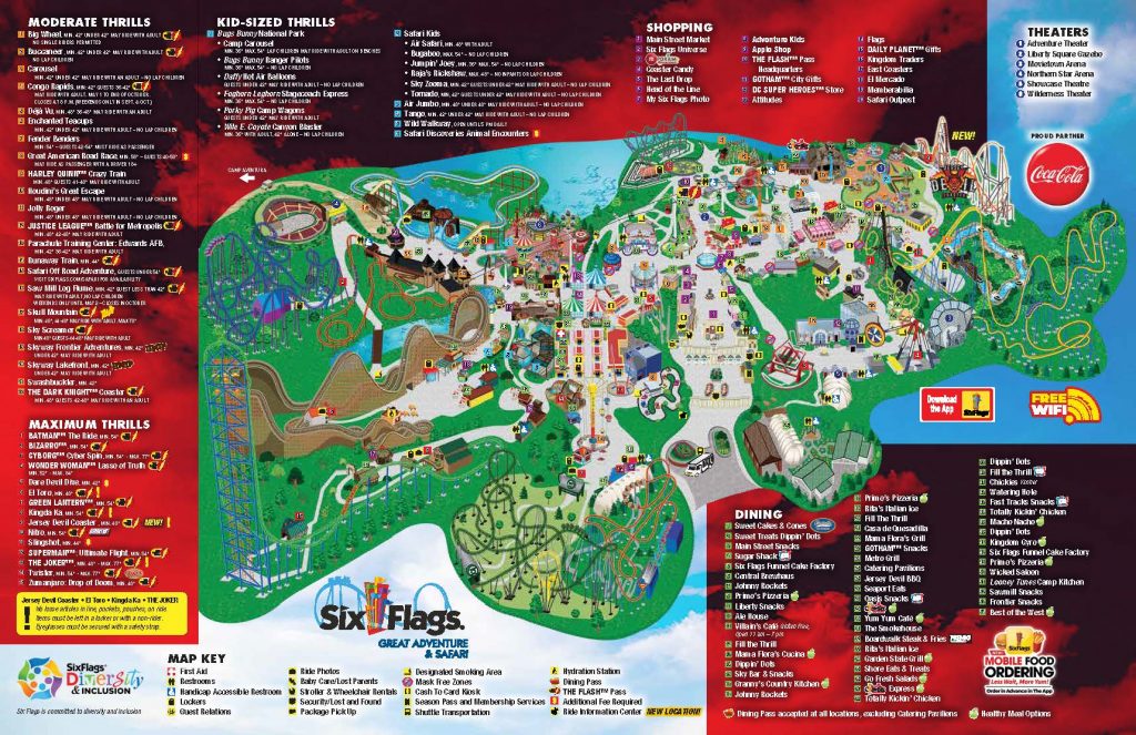 6 Flags New England Map Western Europe Map