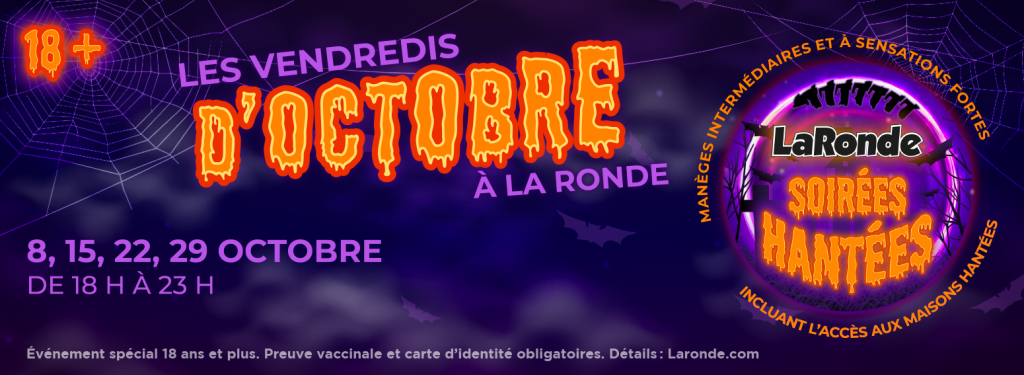 La Ronde Haunted Nights Banner