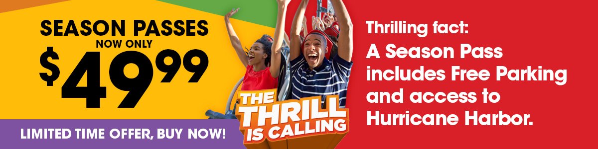 The Thrill is Calling this Summer at Six Flags