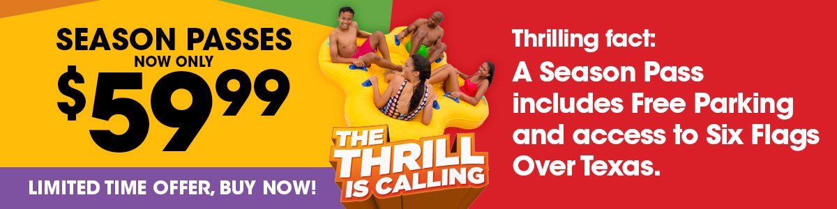 The Thrill is Calling this Summer at Six Flags