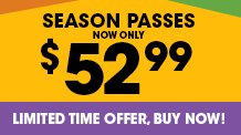 Six Flags Season Pass now only $52.99