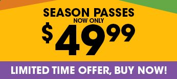 Six Flags Season Pass now only $49.99